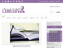 Tablet Screenshot of hchlibrary.org